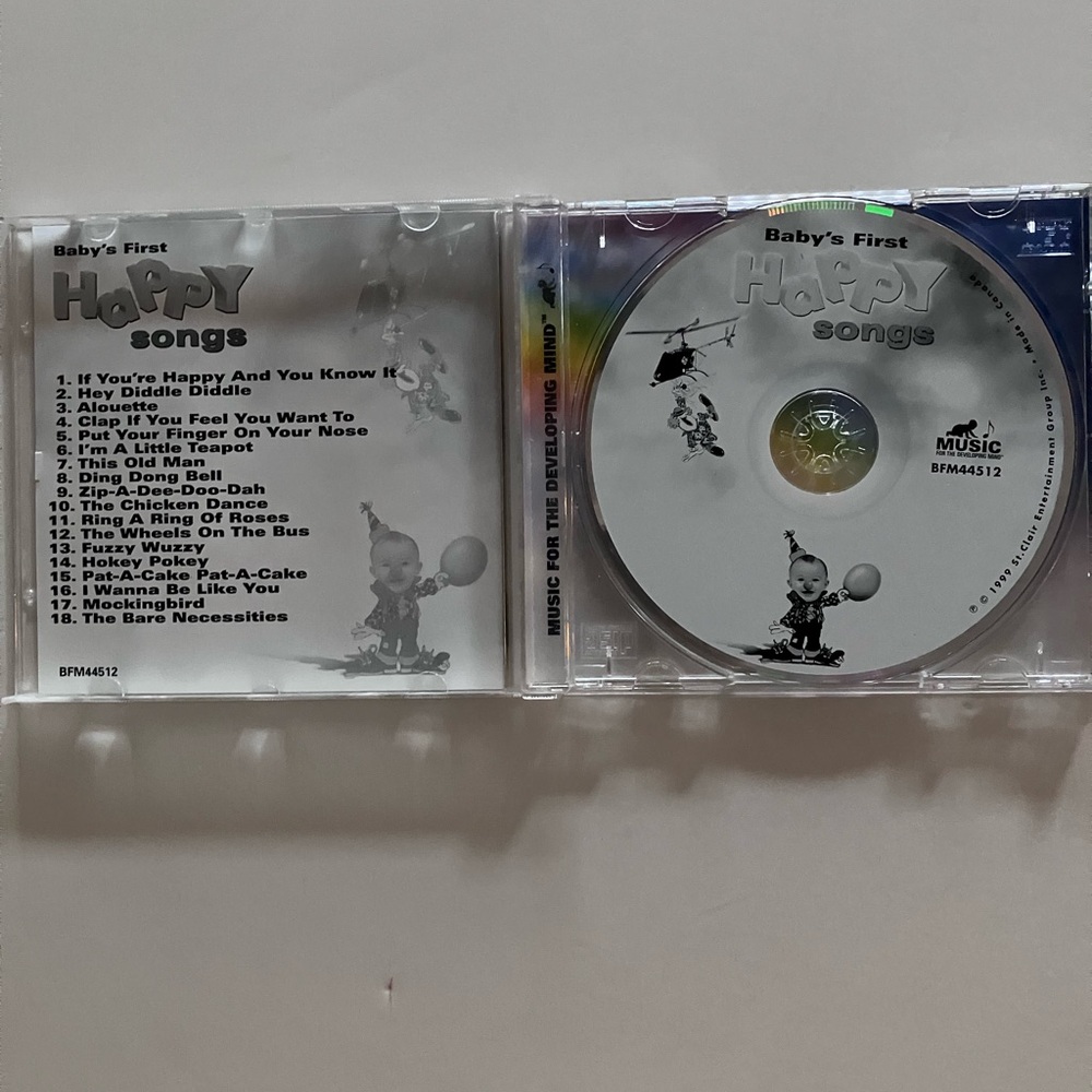 Baby's First Happy Songs CD - Picture 3 of 3